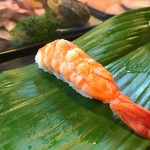 Ishimatsu Sushi - 2017年10月　海老