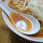 麺家とみ - 2017年10月　スープ