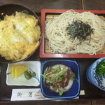 Soba Dokoro Kadoya Takaoka Shiten - カツ丼セット