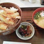 レストラン 大納言 - 天丼とミニうどん