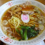 増田屋 - チャーハンとラーメンセットのラーメン