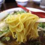 登龍軒 - 焼豚麺 麺