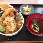 Sanuki Udon Fukuume - ミニ天丼 500円