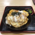 名代 箱根そば - ミニかつ丼 360円