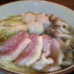 手打蕎麦のたぐと - 鴨南蛮そば