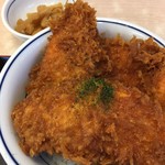 かつや - タレカツ丼(税込490円)(2017.11現在)