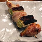 Yakitori-ya Sumire Urayasu Ten - 大山どり「ねぎま」190円也。