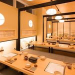 Motsu-nabe to Goma Saba ga Jiman no Izakaya Private rooms Shiroya Hakata Eki Tsukushi Guchi Ten - 32名席