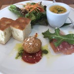 OSTERIA 36 - ランチの前菜。