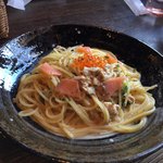 Italian Pasta BAMBINA - 鮭とイクラのクリームスパゲティ