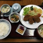 Stand Kappou Minaguchi - ヒレカツ定食1400円税別