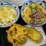 Marugame Seimen Ionmoru Chikushino Ten - ボクとムスメ2号の遅いお昼ご飯。