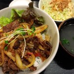 Sumibi Yakiniku Yasubee - 焼肉丼セット