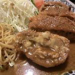 遊食飲ゆかわ - 和牛ミンチチーズカツ　９８０円　2017.11.21