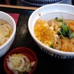 Naka U Minami Ooi Sanchome Ten - 親子丼　うどん　セット