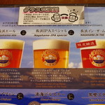 長濱浪漫ビール - ビールメニュー