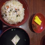 Ryukyu Modern Classic 四つ竹 - シメのでご飯