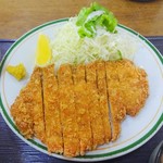 増田屋 - ロースカツ定食(アップ)