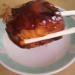 Oono Sanchi no Takoyaki - 箸でつまんで・・・こんなに大きい