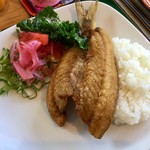 Peru Hanten Satonobu Cafe - ペスカード フリータ(魚の唐揚げ)/1,000円(※スープ込)