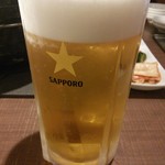 味覚園 - ビール。