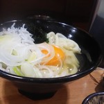 Tsukiji Uoichi Nishi Kasai Ten - かま玉うどん464円