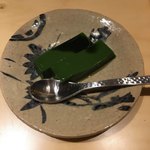 Japanese Cuisine Konishi - 鯛茶漬け 抹茶ゼリー