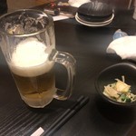 章の隠れ家 - 生ビールとお通し