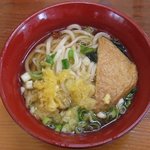 岳の信太郎めん 立喰庵 - かけうどん（並）