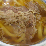 Dondon Izutsuya Ten - 「サービスセット」肉うどん（単品460円）