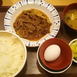 すき家 - 和牛すき皿定食850円