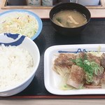 Matsuya Oumekawabechoten - ふわとろ豚と温野菜定食