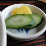 Japanese cuisine Uoike - 漬物