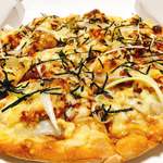 Pizza California Noshiro Ten - 桧山納豆と白神ネギのピザ（期間限定）