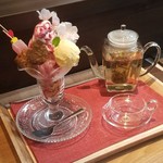 凰茶堂 - 季節限定桜ぱふぇ❤おいしすぎてリピートの予感❤