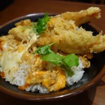 丸亀製麺 - 海老天とじ丼