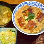 Nanbu Yashiki Yahaba Ten - 【うなぎ柳川丼味噌汁付（１,００８円）】