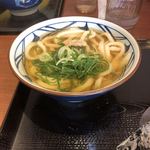 Marugame Seimen Toyohashi Akebonocho Ten - かけうどんに胡麻とネギ投入
                        出汁を自分で好きな量注げるのがいい