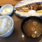 Yayoi Ken Isahaya Ten - 鯖の塩焼定食