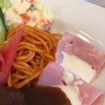 Lunch House Shimizu - スパゲティとハム