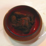 Inaka no Shinseki Kousouan - 肉の佃煮　湯ノ山温泉でも食べたことのある鹿肉の佃煮だと思うんですけど。