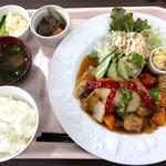 レストランあしなが - 酢豚定食