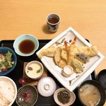 尾道和食レストラン ゆう家 - 天ぷら御膳