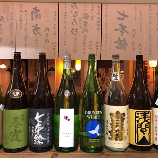 與金槍魚料理的絕配◎高知縣的名酒“醉鯨純米吟釀吟麗”