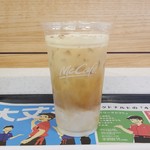 McDonald's Nishioka Seikyo Ten - アイスカフェラテ(200円)です。