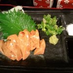 Tanimachi Tsukuneya - 白肝造り 880円