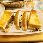 Komeda Coffee Ten Kumamoto Kikuchi Ten - 網焼きチキンホットサンド