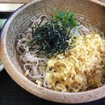 Teuchi Soba Unami - 冷したぬきそば　６５０円　(2018/07)