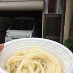 野原製麺所 - 出来立てピチピチのうどん玉ゲットぉ～✌