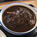 Matsuya Hikone Ten - ●ハンバーグカレー大盛690円税込みそ汁付